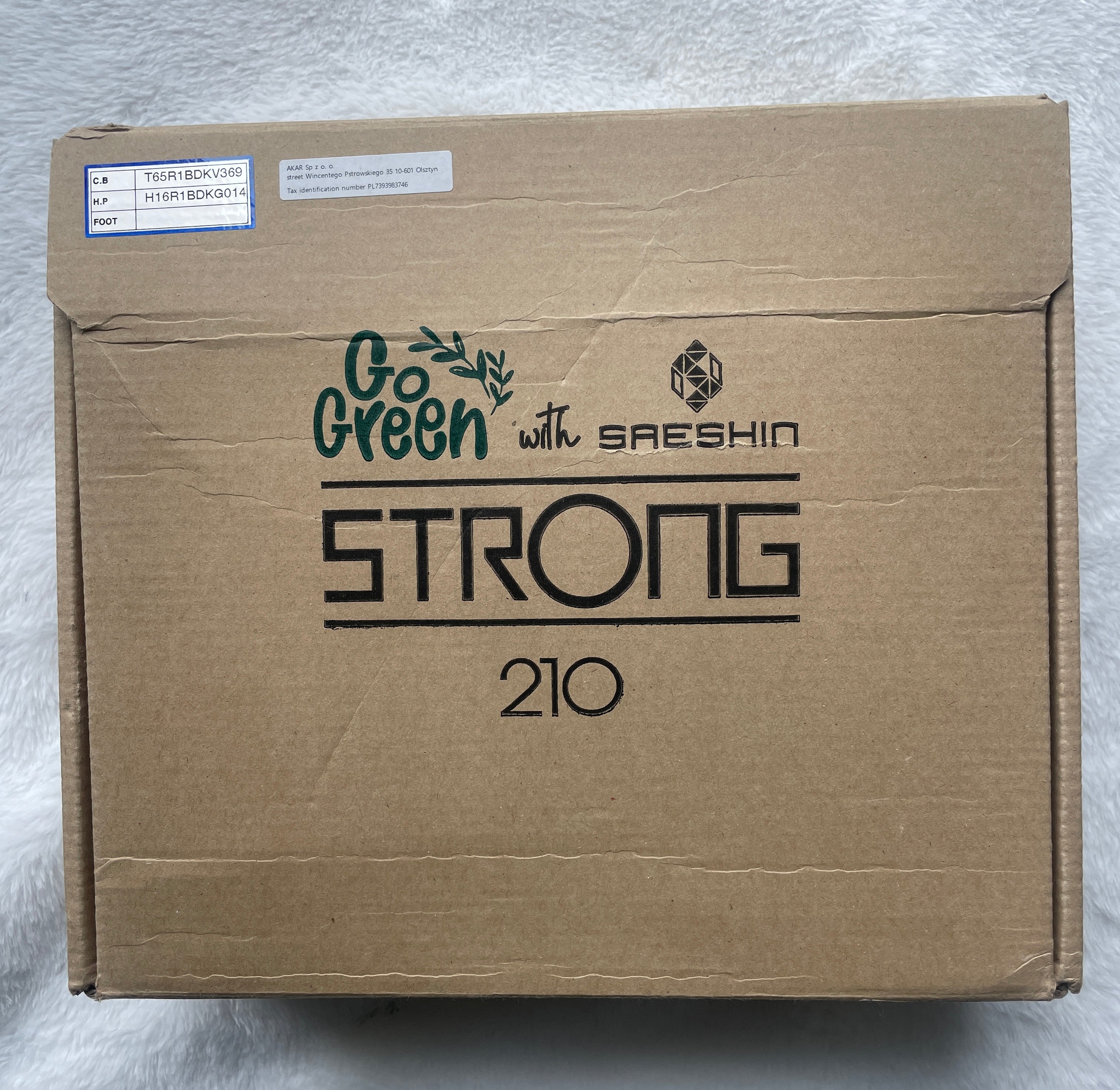 Ponceuse Saeshin Strong 210/120ll